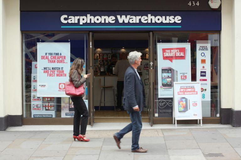 Dixons Carphone shares rise on solid figures in challenging environment