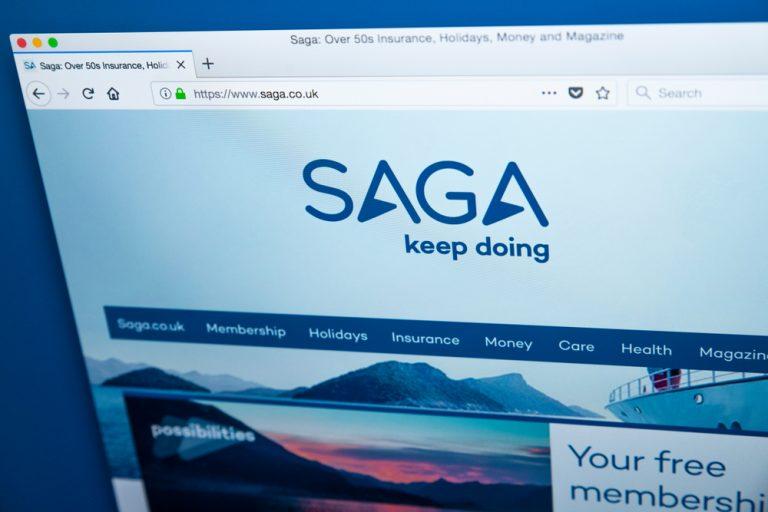 Travel business performance boosts Saga shares by 8pc