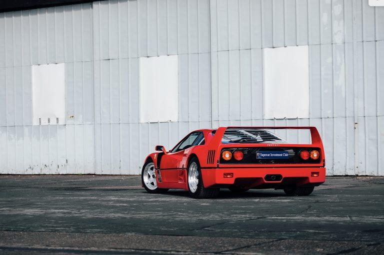 Supercar Investment Club launch first of its kind Investment Crowdfunding campaign: The Ferrari F40