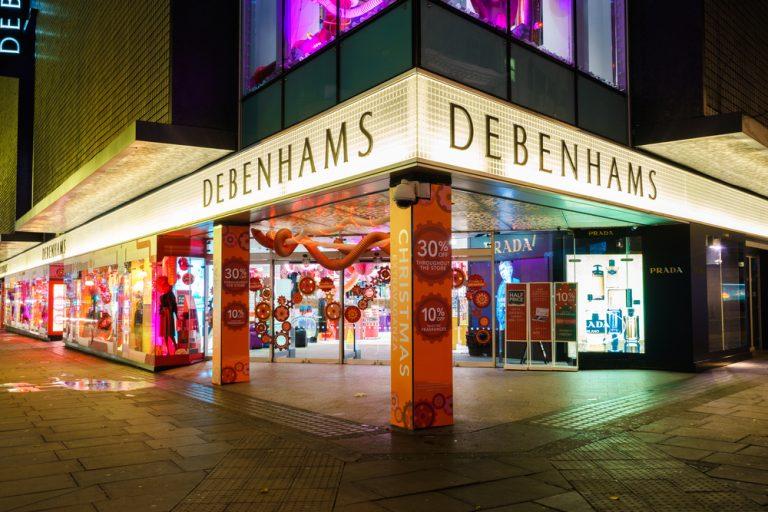 Debenhams warns on profits as sales slow