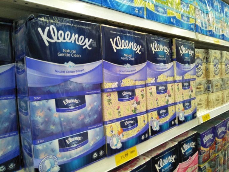 Kleenex set to rebrand “Mansize” tissues
