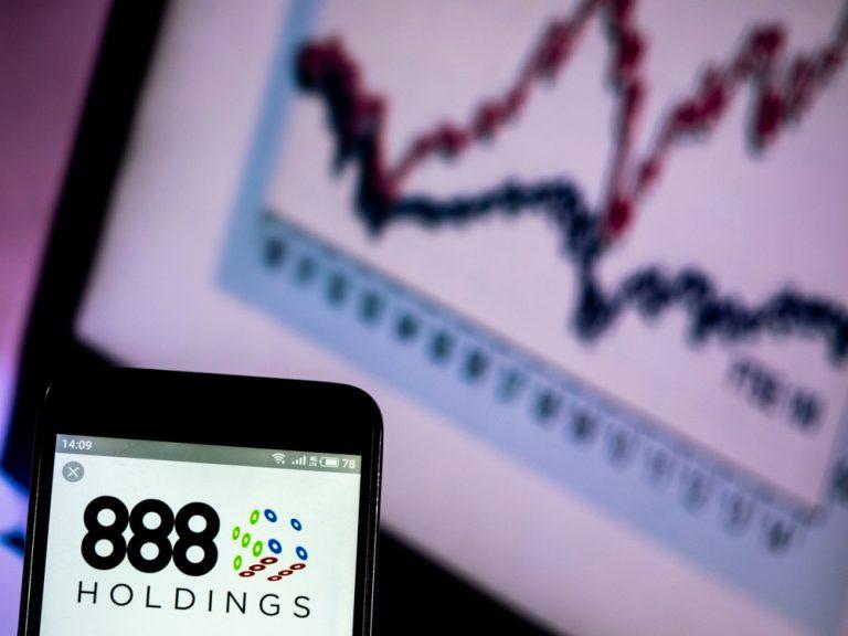 888 shares rise on trading update