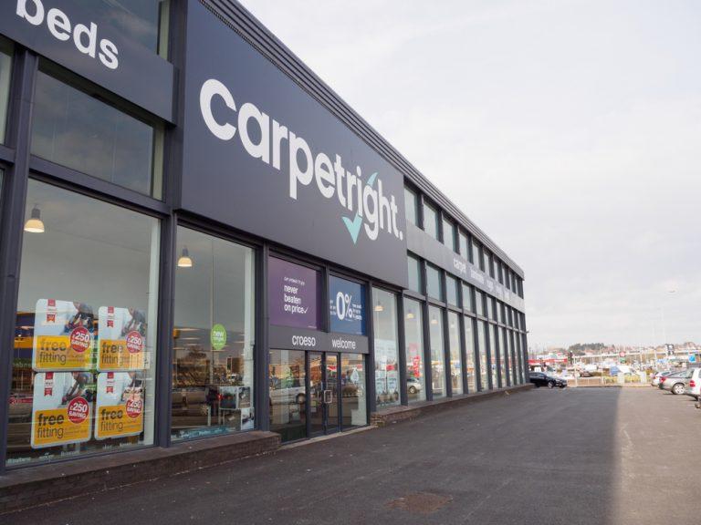 Shares in Carpetright rise 37% on recovery signs