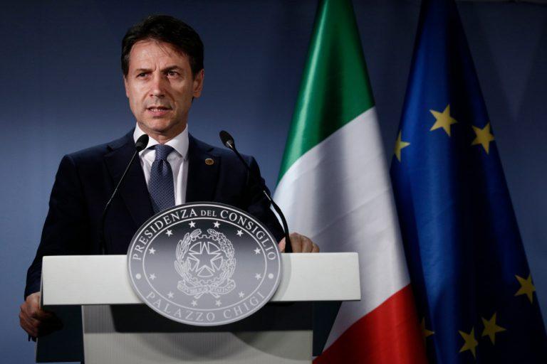 PM Giuseppe Conte: Italy will follow EU rules