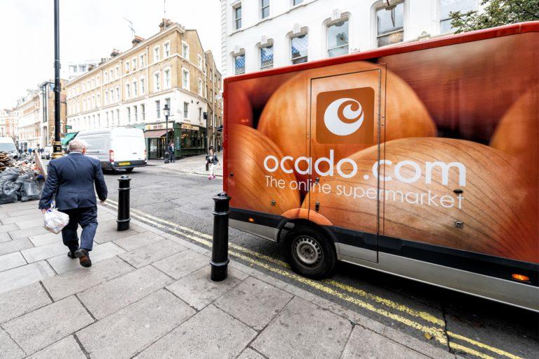 How has Ocado overtaken Tesco on the stock market?