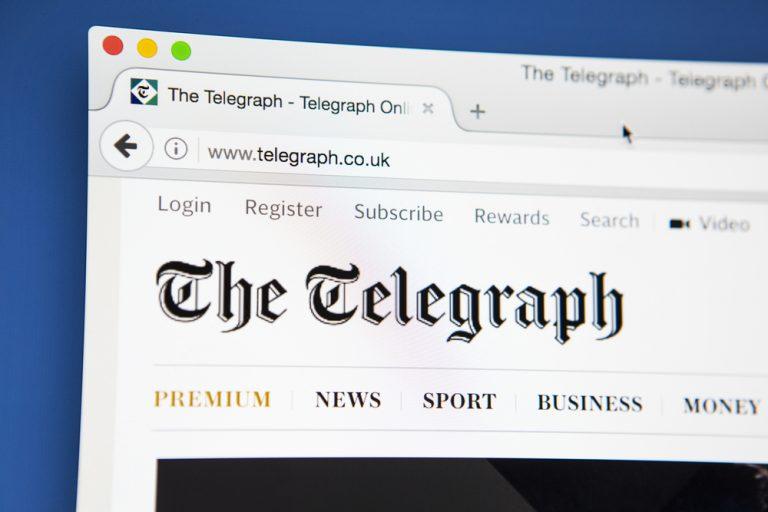 Telegraph reports a rise in profits