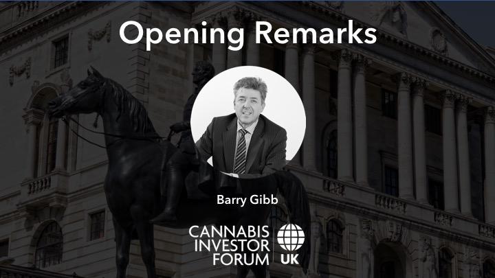 Cannabis Investor Forum 2019 Opening Remarks