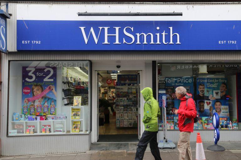 WH Smith travel business drives revenue growth however shares stay in red
