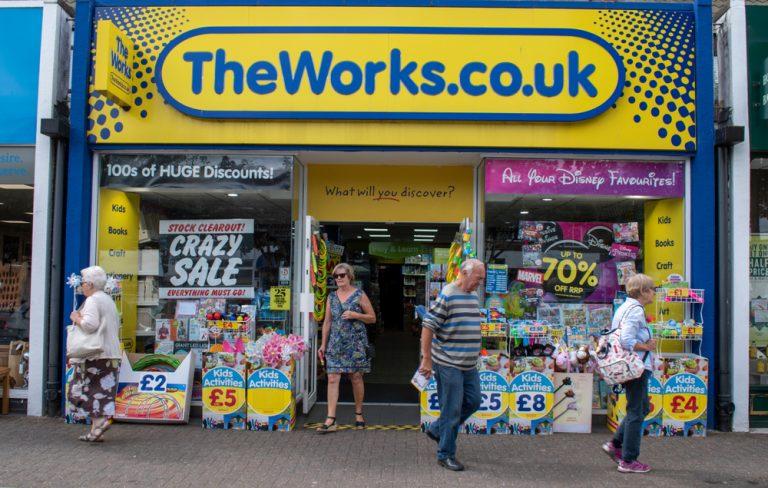 The Works see strong festive trading as shares spike over 9%
