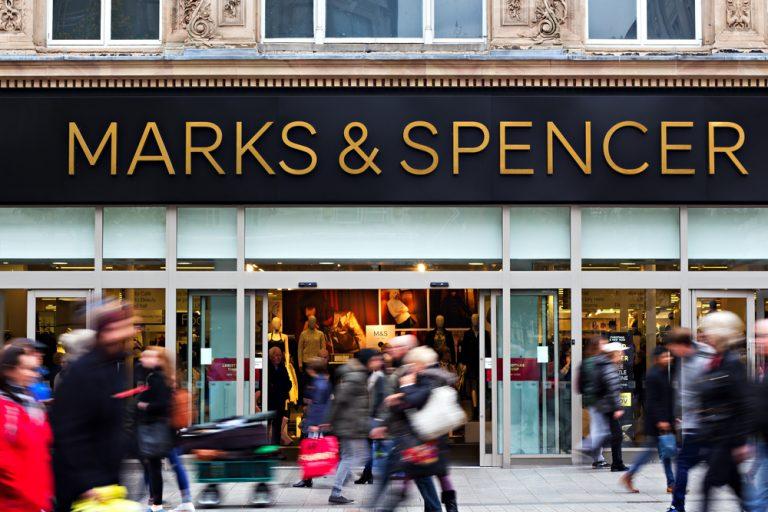 Marks and Spencer shares sink over 8% following declines in UK sales