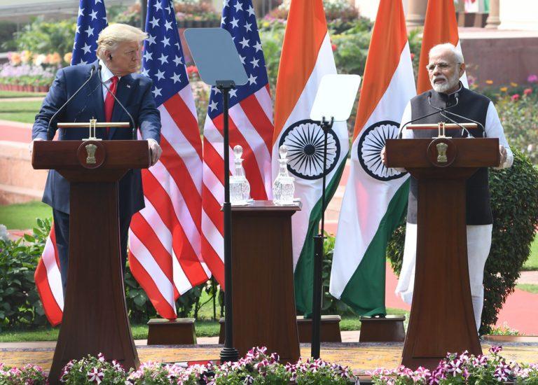 Donald Trump visits India