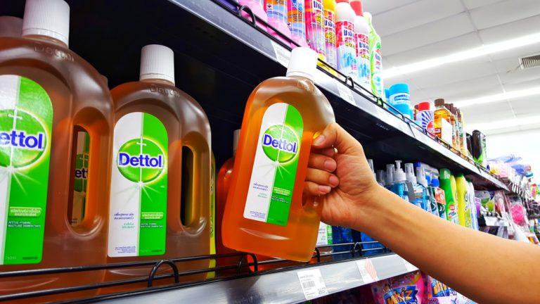 Reckitt Benckiser shares jump on strong Dettol and Lysol sales