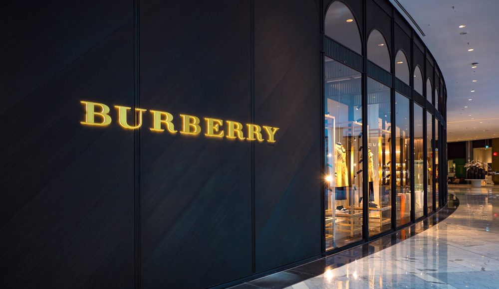 latest burberry share price