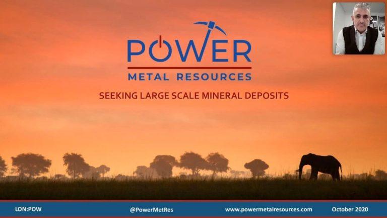 Power Metal Resources presents at the UK Investor Magazine Virtual Conference 20th October