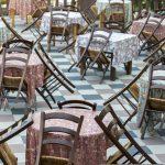 Empty,Chairs,And,Tables,At,Closed,Outdoor,Restaurant