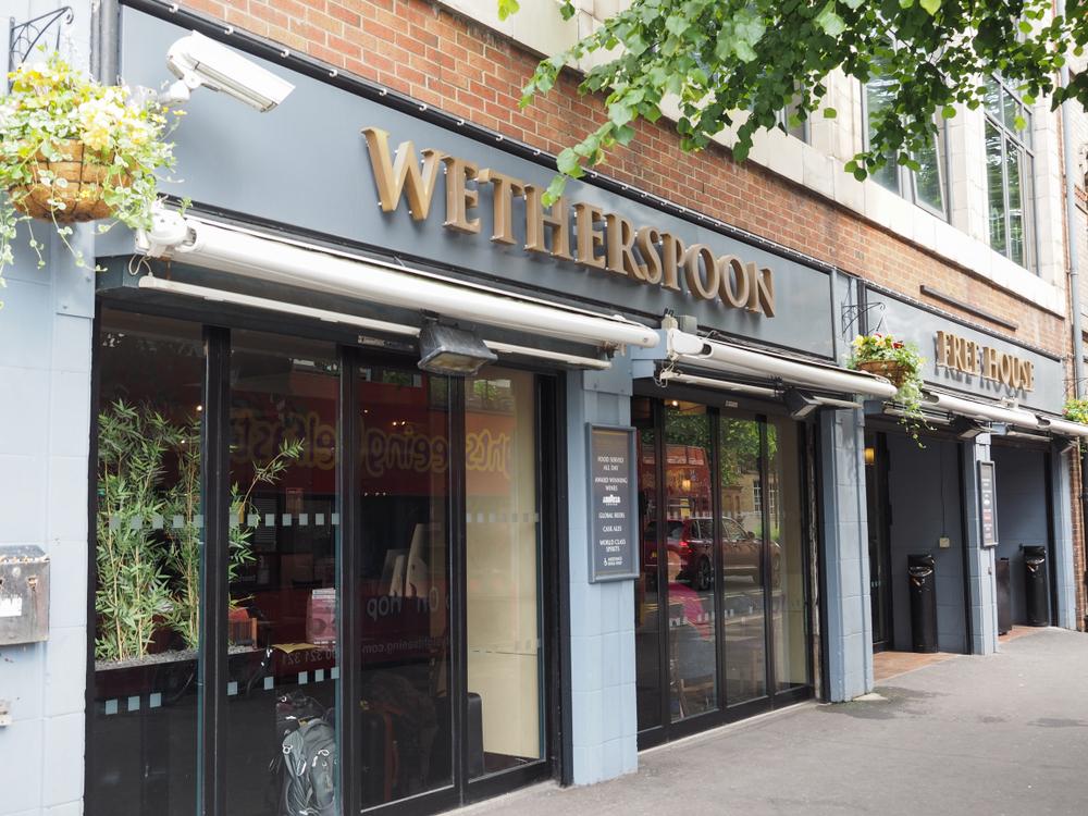 Wetherspoon Shares Sink As More Than Four In Ten Of Its Pubs Will 