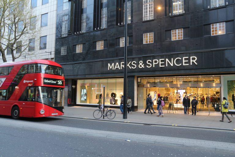 M&S shares rise despite first-ever loss