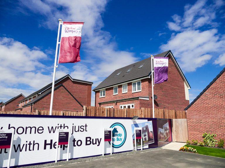 Taylor Wimpey shares climb on trade update