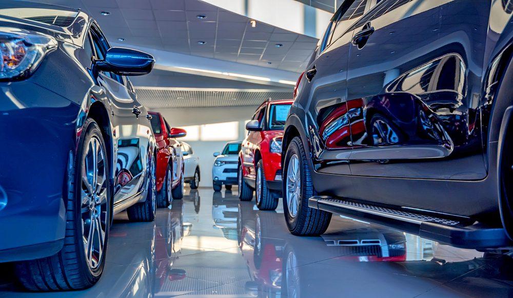 car sales showroom