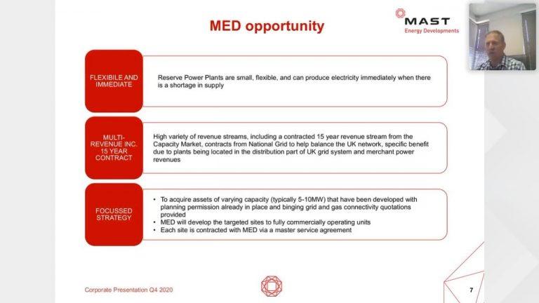 Mast Energy Developments IPO Presentation