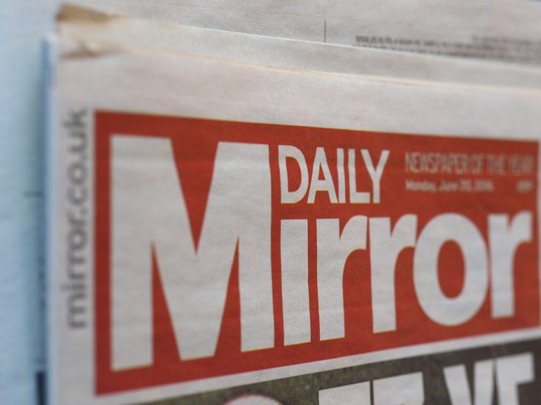 Daily Mirror publisher Reach increases digital revenues