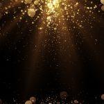 Luxury,Background,With,Golden,Particles,At,The,Top,And,Bottom.