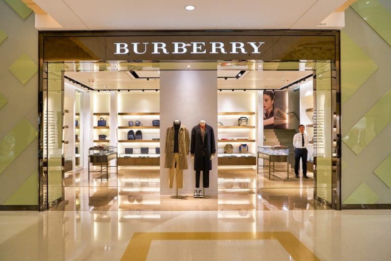 Burberry shares rise despite revenues decline