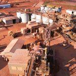 View,Of,Gold,Mining,Processing,Plant,In,The,Desert,Of