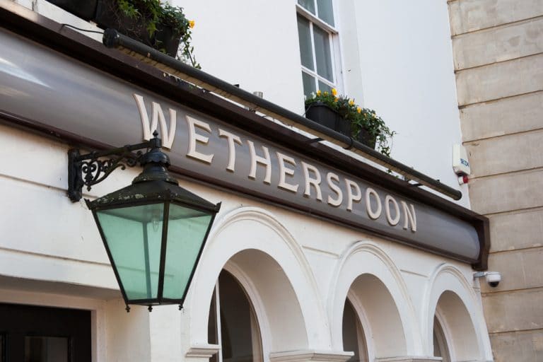 Wetherspoon shares slip despite profit and margin improvement