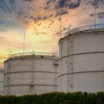 Big,Industrial,Oil,Tanks,In,A,Refinery,Base.,Industrial,Plant