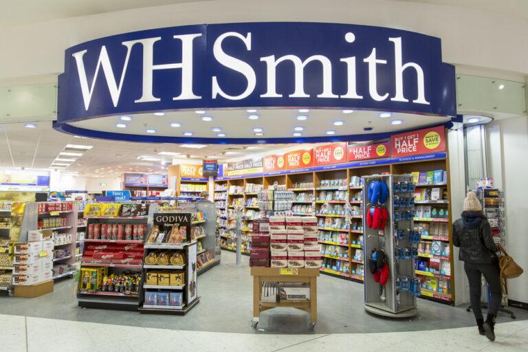 WH Smith swings back to £14m profit on travel recovery