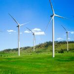 Wind,Turbine,Farm,Power,Generator,In,Beautiful,Nature,Landscape,For