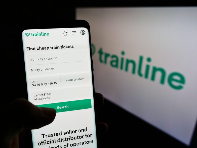 Trainline shares top FTSE 250 as ticket sales surge