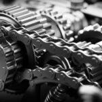 Gears,And,Cogs,Mechanism.,Industrial,Machine,,Engine.,Close-up,Macro.,Black