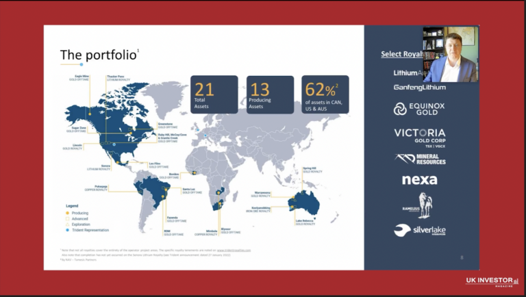 Trident Royalties Investor Presentation July 2022