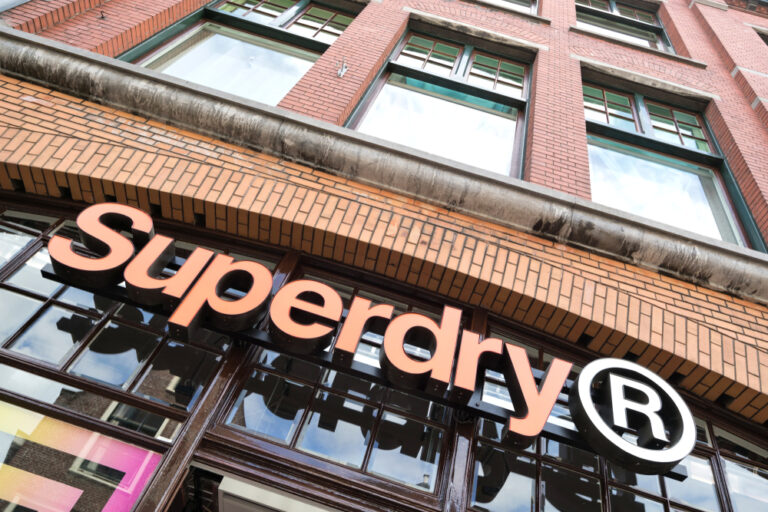 Superdry shares fall after woeful half-year update