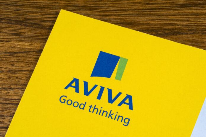 London,,Uk,-,January,13th,2017:,The,Logo,For,Aviva
