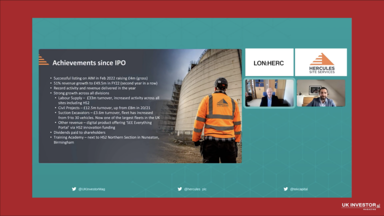 Hercules Site Services Investor Presentation April 2023