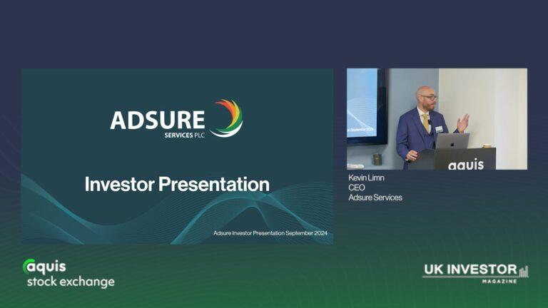 Adsure Services Investor Presentation September 2024