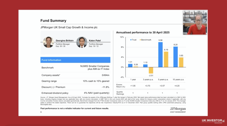 JPMorgan UK Small Cap Growth & Income Investor Presentation June 2025
