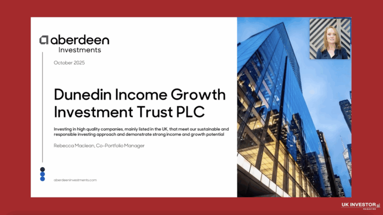 Dunedin Income Growth Investment Trust Investor Presentation October 2025