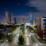 Manchester,,Uk,,October,17,2024.,Manchester,City,Centre,And,University