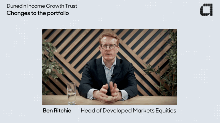 Dunedin Income Growth Investment Trust: Manager update video