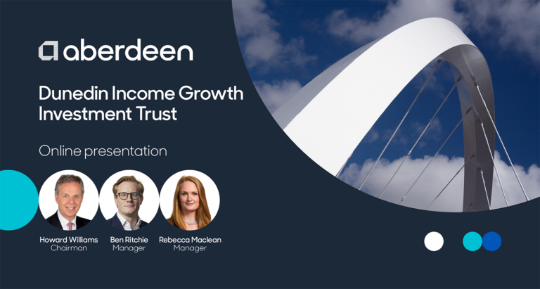Dunedin Income Growth Investment Trust: Online presentation