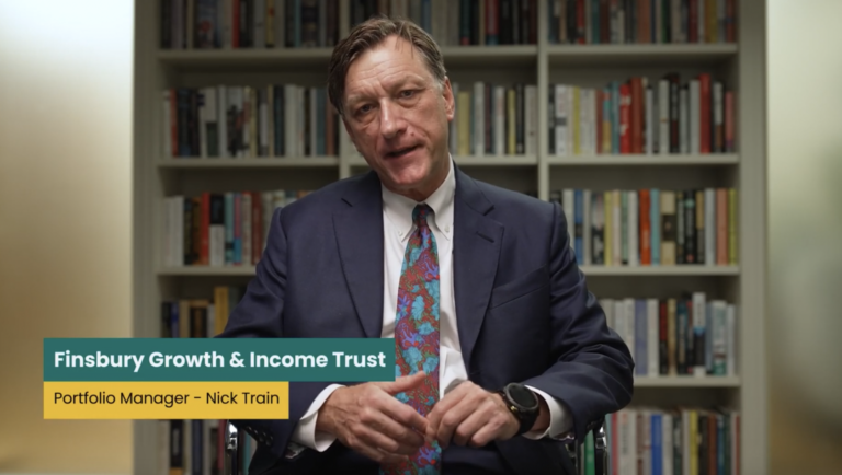 An Introduction to Finsbury Growth and Income Trust with Nick Train, Portfolio Manager