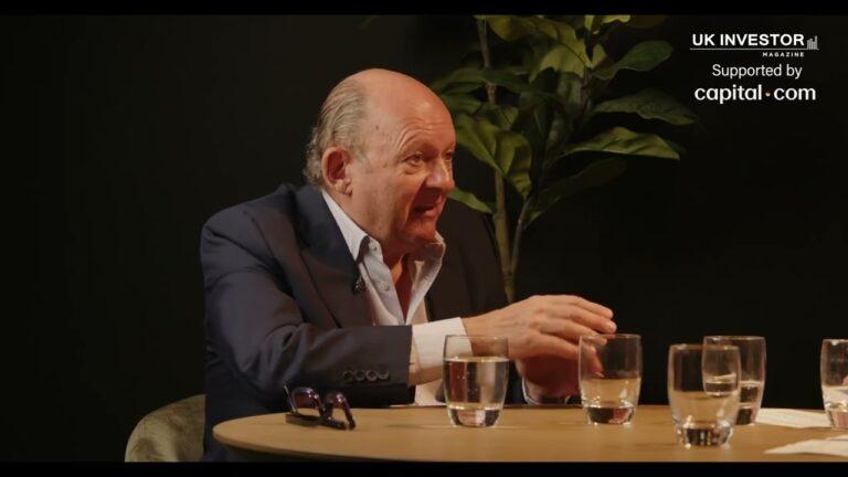 Lord Michael Spencer with David Buik and Michael Wilson