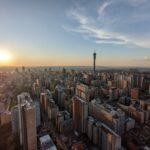 Johannesburg,City,Skyline,During,Summer.